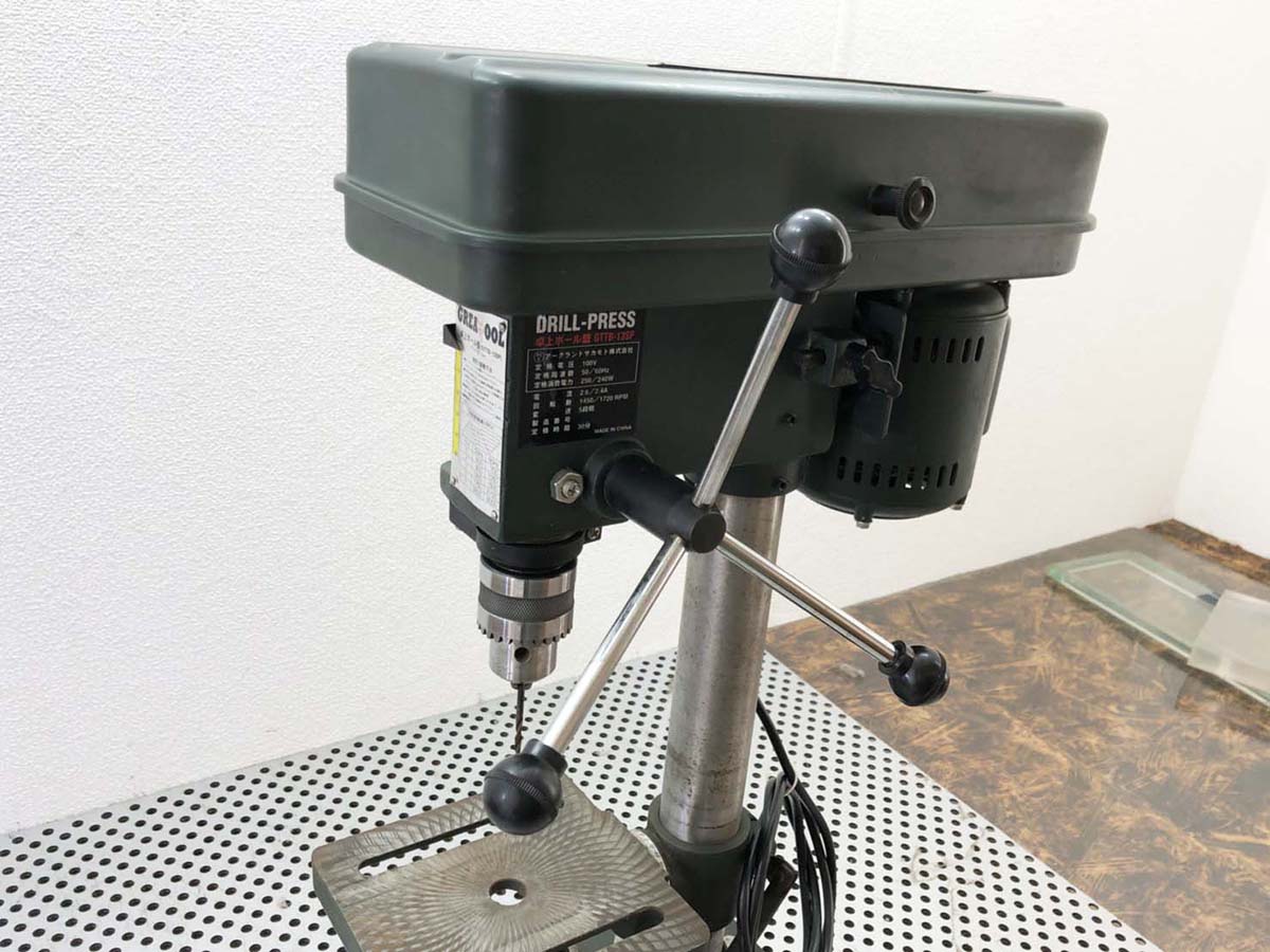 アークランドサカモト DRILL-PRESS 卓上ボール盤（バイス付） GTTB-13SP - 中古｜機械のトータルコーディネートなら神谷商事株式会社へ