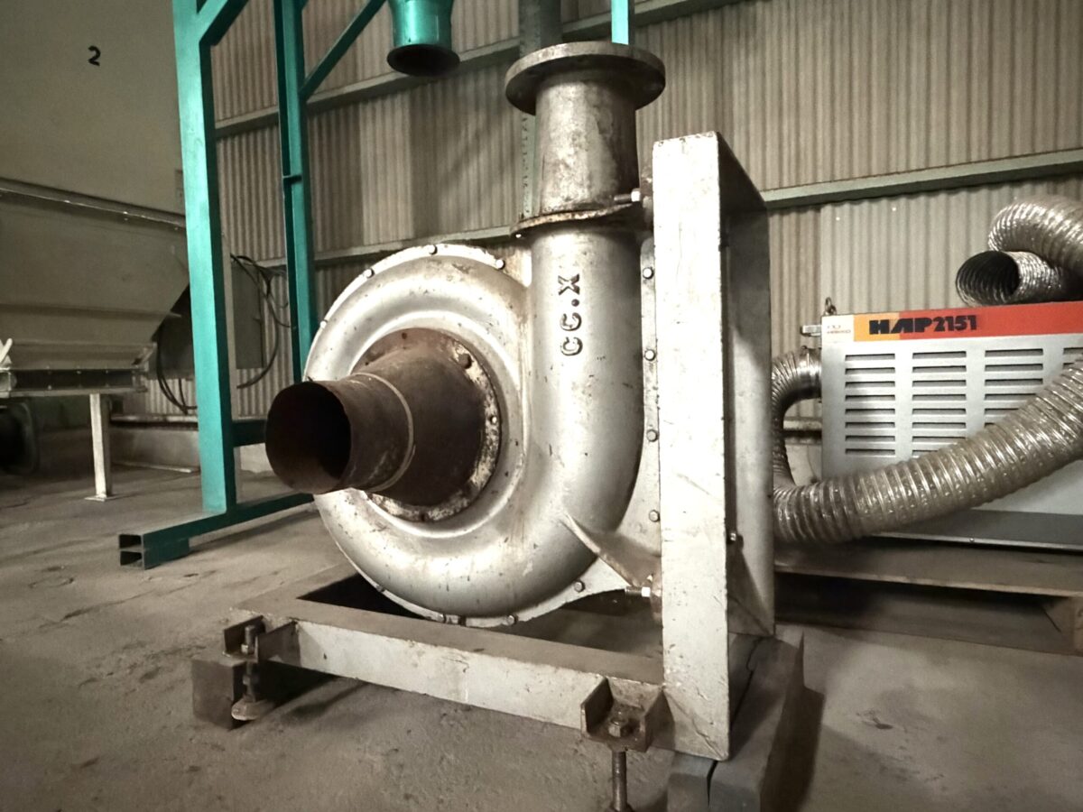 ＜高木鐵工所＞電動送排風機（高圧型）リングブロワー CC-X 3.7 kw